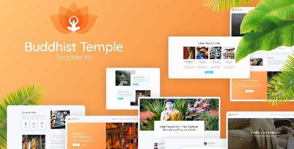 Great Lotus – Buddhist Temple Template Kit