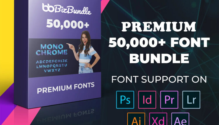 50000+ Premium Fonts